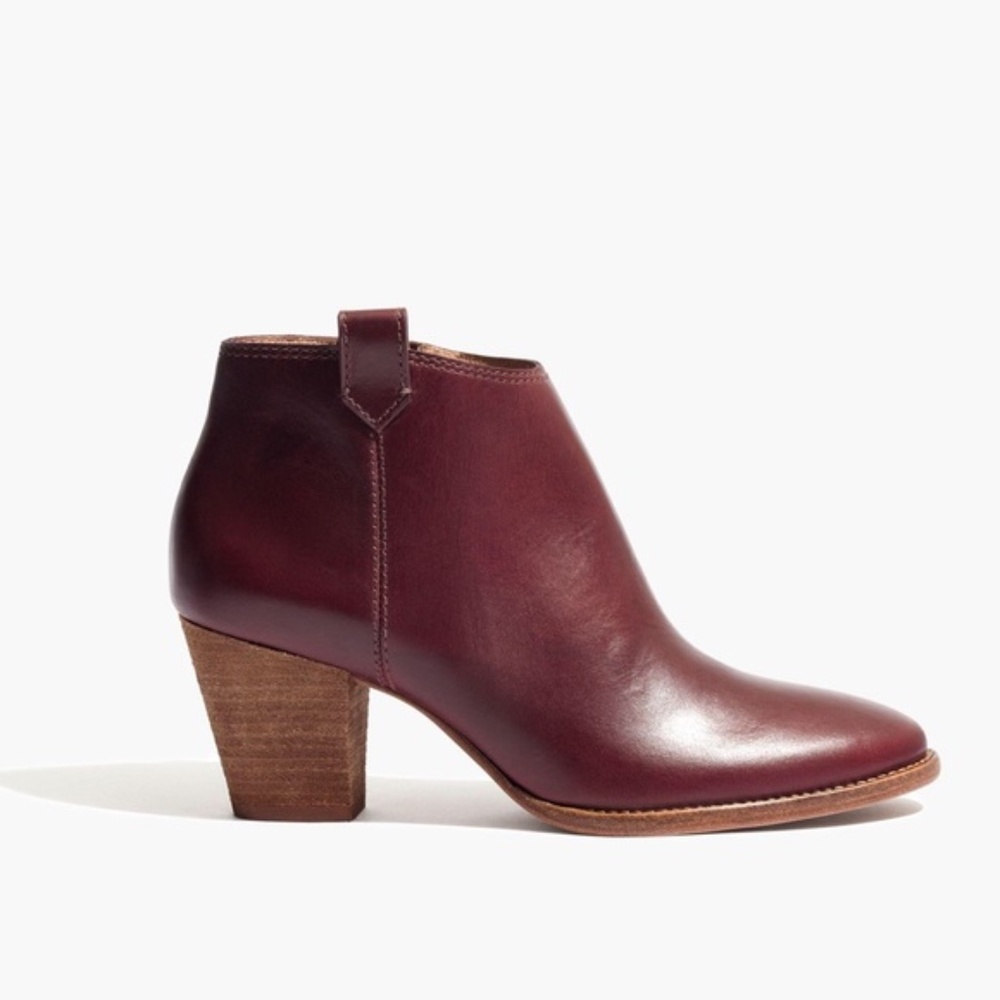 Madewell Billie Boot 🍷, Dark Cabernet, Size 9.5